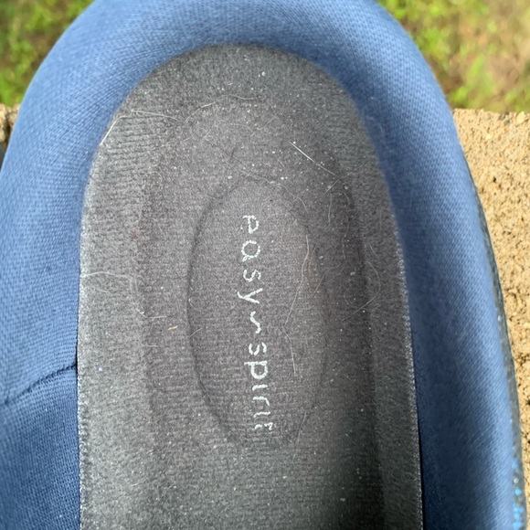 Easy Spirit Slip on clog. Size 11. Sparkly Navy - Picture 4 of 4